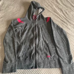 Under armour zip up